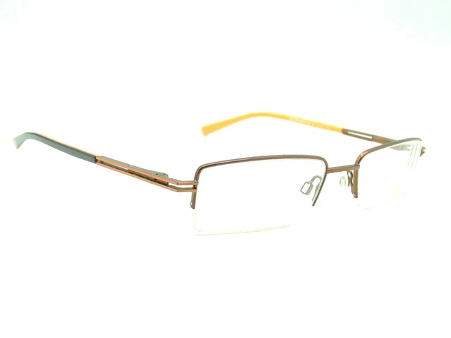 Eschenbach Humphrey's 2416 60 Brown Orange Eyeglass Frames 52 18 135