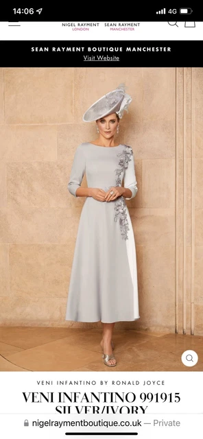 VENI INFANTINO RONALD Joyce 991915 Silver/Ivory Mother of Bride