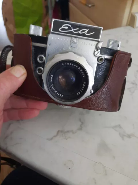 EXA IHAGEE DRESDEN - Vintage Kamera Mit Ledertasche Meritar 2.9/5 0 - Ungeprüft