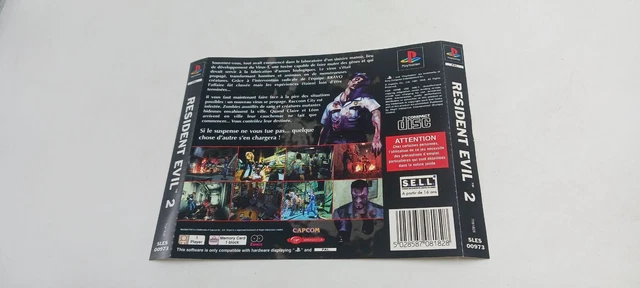 Jeu Resident Evil Director's Cut PS1 Version Française, Sans Notice Et Sans Jaquette Avant, Bon état