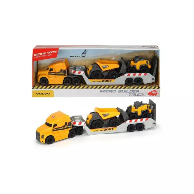 Dickie Toys Mack/Volvo Micro Builder Truck