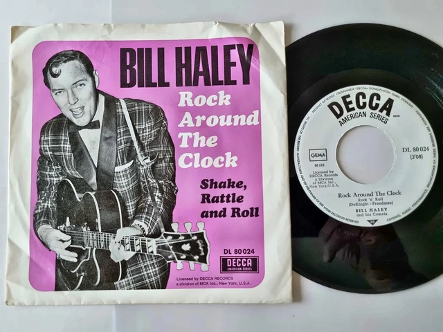 BILL HALEY - Rock around the clock/ Shake, rattle and roll 7'' Vinyl
