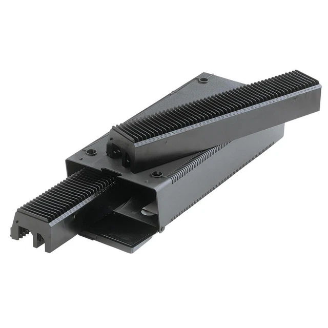 BRAUN Stapelbox Universal-Diamagazin für 2x 50 Dias dunkelgrau