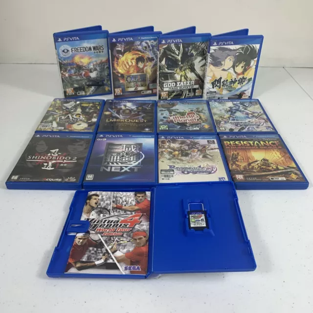 PS VITA Empty Case Lot Of 13-NO GAMES- CHINESE VARIOUS COVERS