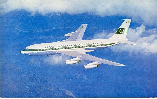 Airline Issue Postcard Aer Lingus B720