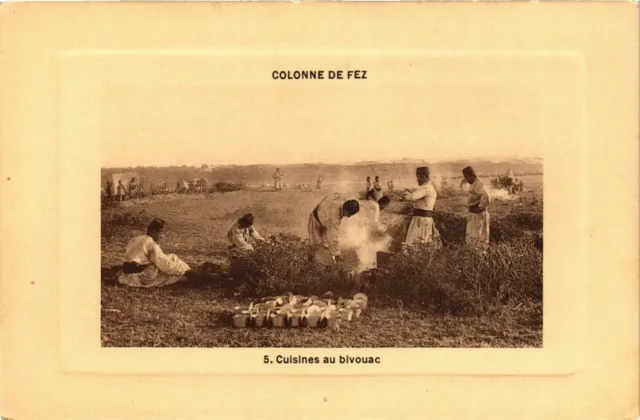 CPA AK Fez - Column of Fez - Cuisines at the Moroccan Bivouac (963549)