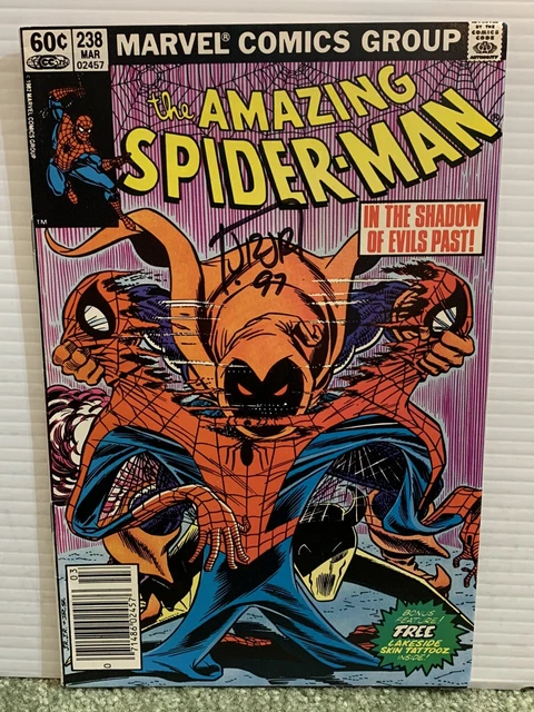 1983 Amazing Spider-man #238 1st Hobgoblin! Comic John Romita Jr. Auto W Tattooz