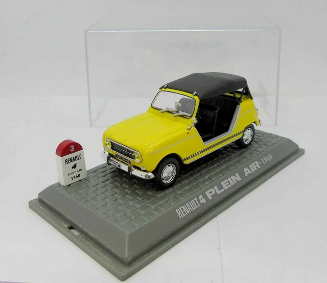 Miniature Universal Hobbies 1/43 - Renault Clio 1 Jaune Clair - Très Bon état Avec Boîte