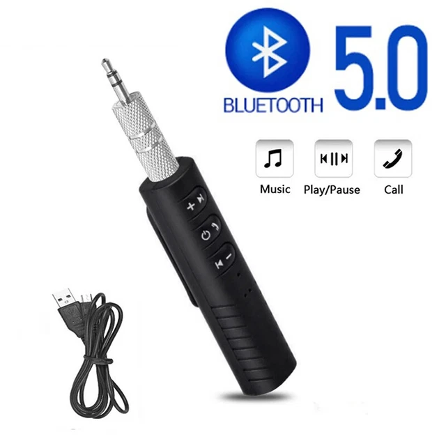 Adattatore ricevitore wireless Bluetooth 5.0 jack 3,5 mm per auto musica audio A$v