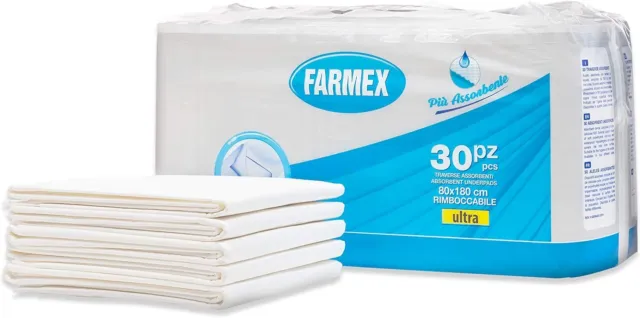 Farmex - Traverse Assorbenti Rimboccabili Per Letto (oppure per Lenzuola e...