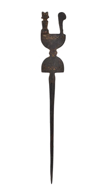 Zaramo Marriage Stick Wood Mwana Hiti African Art