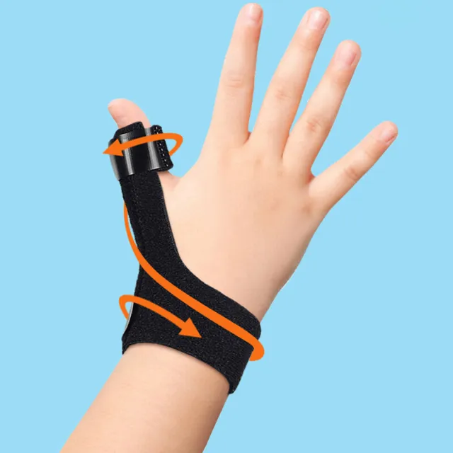 1Pcs Child Thumb Support Splint Brace Wrist Hand Strain Sprain Medical F3
