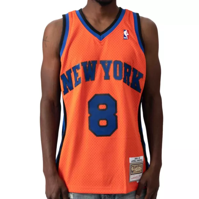 Mitchell & Ness Latrell Sprewell Swingman Jersey Road NY Knicks 98-99 Size  M