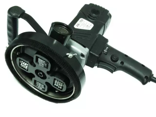 AMOLADORA DE HORMIGON 1500W XM-150 VARAN MOTORS - PLACA DE PULIDO ø 125MM