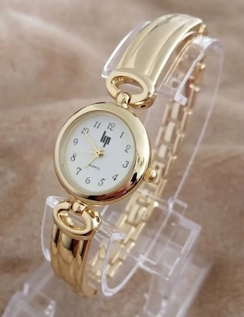 Montre Femme Lip Vintage - Mouvement Quartz - Acier Bitonal - Référence F622 - Élégance Rétro