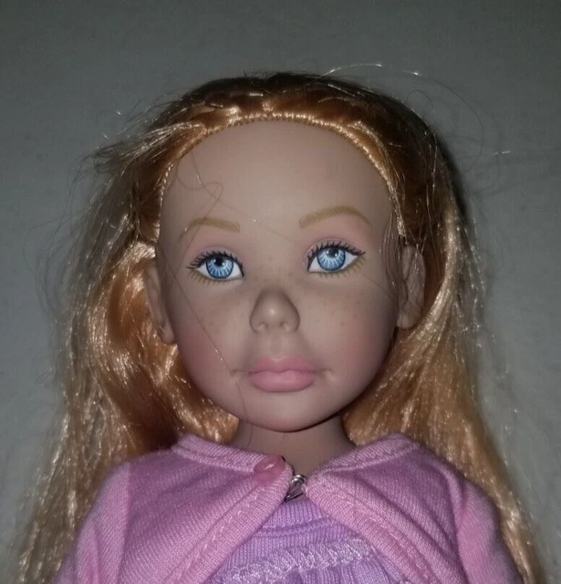 2011 hand signed Leeann Doll DENIS BASTIEN 11" BJD Auburn red hair tagged outfit