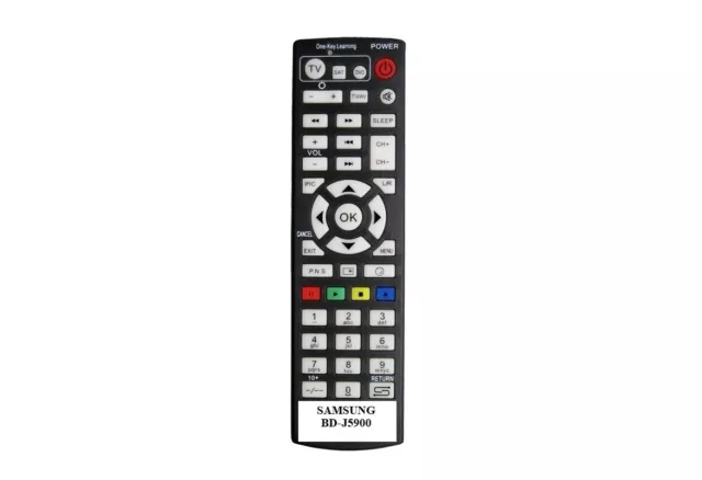 Replacement Remote Control for Samsung BD-J5900 HD Blu-ray Player