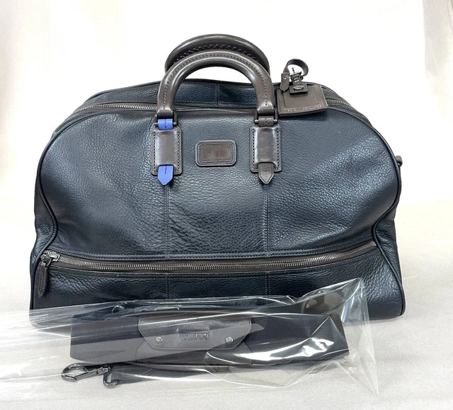 バッグ TUMI real leather boston business bag TUMI IN JAPAN A wonderful high grade leather Boston bag that