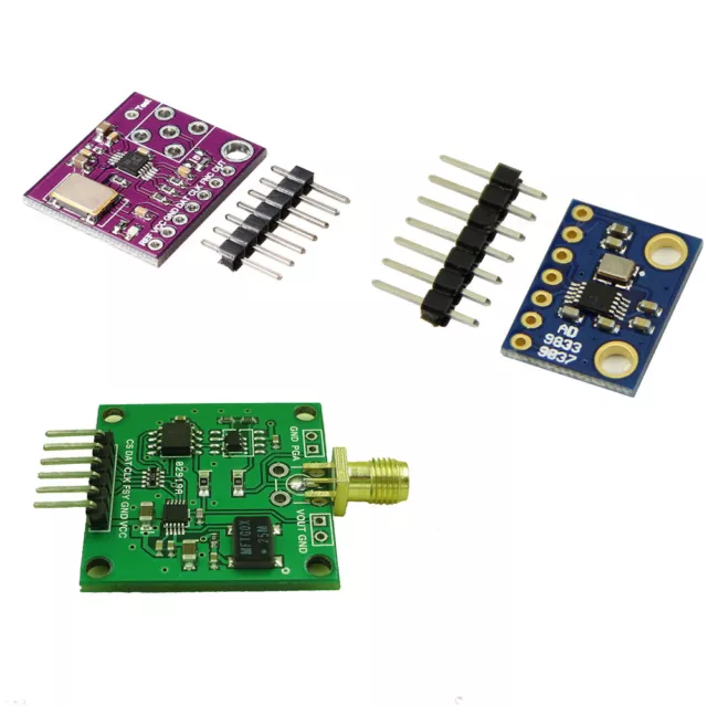 DDS AD9833 module générateur de signaux microprocesseurs moniteur à ondes sinusoïdales carrées 2