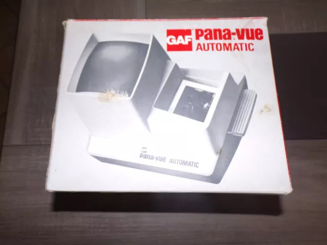 Visionneuse Diapositives Gaf Pana-Vue Automatique Alimentation Secteur