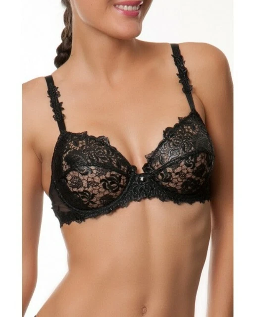 Ensemble lingerie soutien-gorge 90B + culotte Noir - Prêt-à