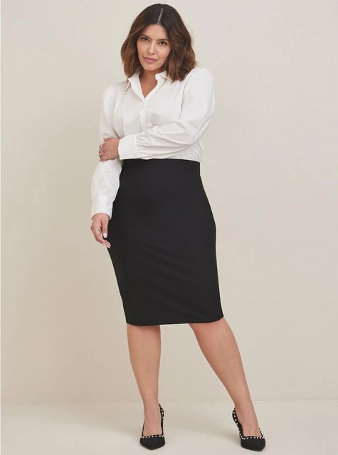 NEW SIZE 16 Torrid pencil WIGGLE Skirt GOTHIC ROCKABILLY cheap shipping
