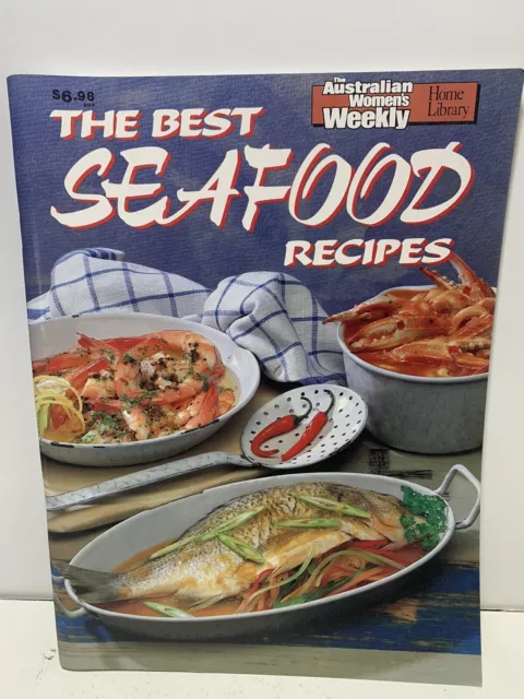 Seafood Fish Cookbook x 7 Australian Womens Weekly Family Circle Recipes bundle 2