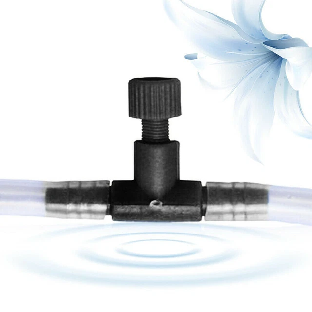 Fish Tank Air Line Flow Control Regulator Valve Aquarium NEW Y7S7 3
