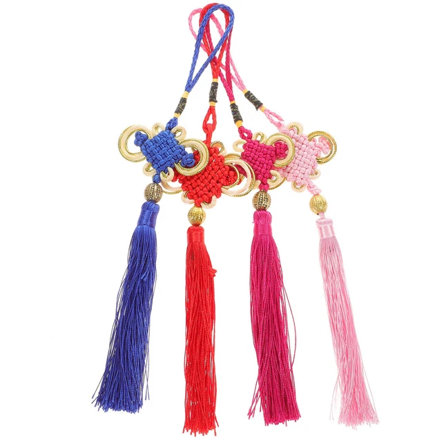4 piezas Colgante Clásico Bendición Tradicional Decoración Hogar Bolas Decoración