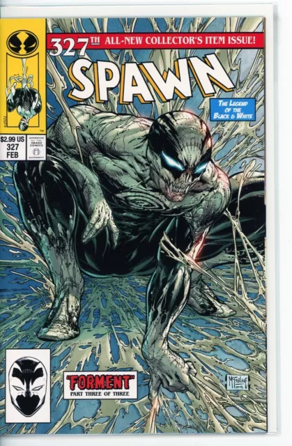 SPAWN #327 NEAR MINT 2022 TODD MCFARLANE PARODY VARIANT IMAGE COMICS b-308