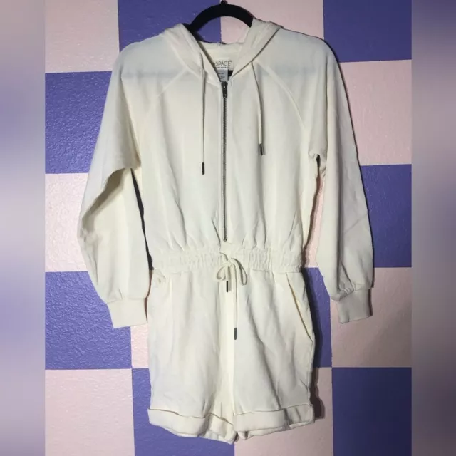 NWT L*Space Stay Cool Romper in Cream - Size XS