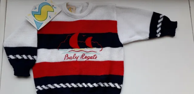 Tutina e maglioncino abbigliamento per  neonato nuovo con etichetta