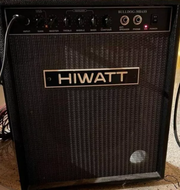 Amplificatore -Combi Hiwatt Bulldog 30 Per Basso