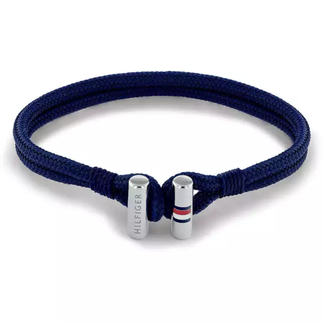 Bracelet Homme TOMMY HILFIGER NYLON SS 2790337 de Tissu Bleu