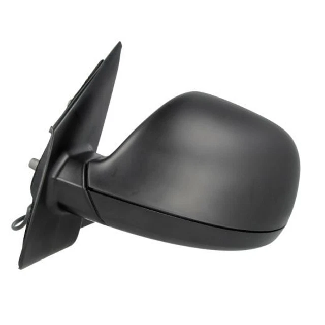 VW Transporter T5.1 (2010-2015) Left Side Wing Mirror – Silver, Heated, Manual Fold