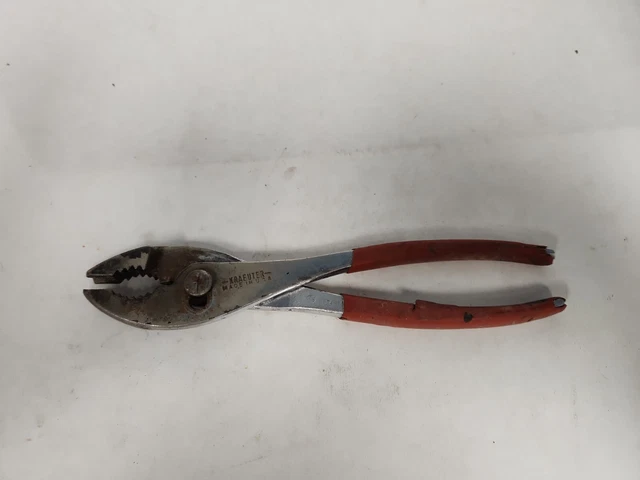 Vintage KRAEUTER USA GRIP SLIP JOINT PLIERS 9"