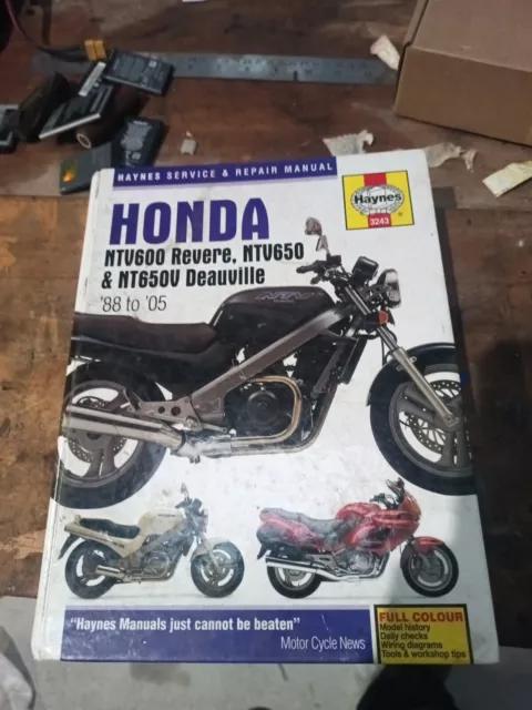 Honda NTV600 Revere,NTV650 & NT650V Deauville (88-05) Haynes Manual (Paperback)