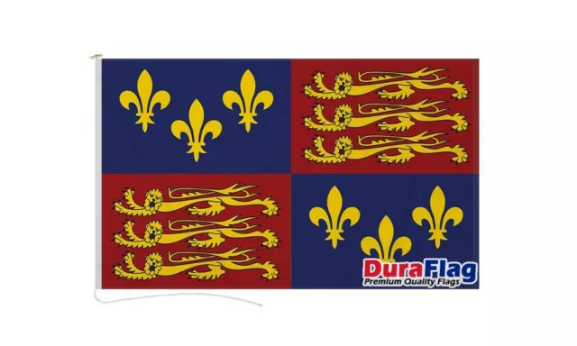 ROYAL BANNER TUDOR 16th CENTURY DURAFLAG 150cm x 90cm QUALITY FLAG ROPE & TOGGLE