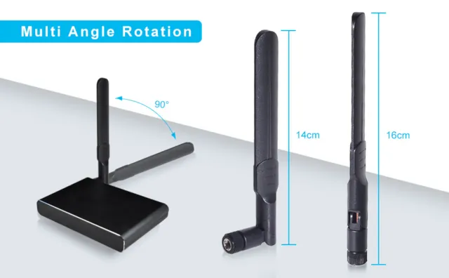 3 antenna di ricambio WiFi dual band per router NETGEAR R7000 R6900 R6700 R700 R7300 8