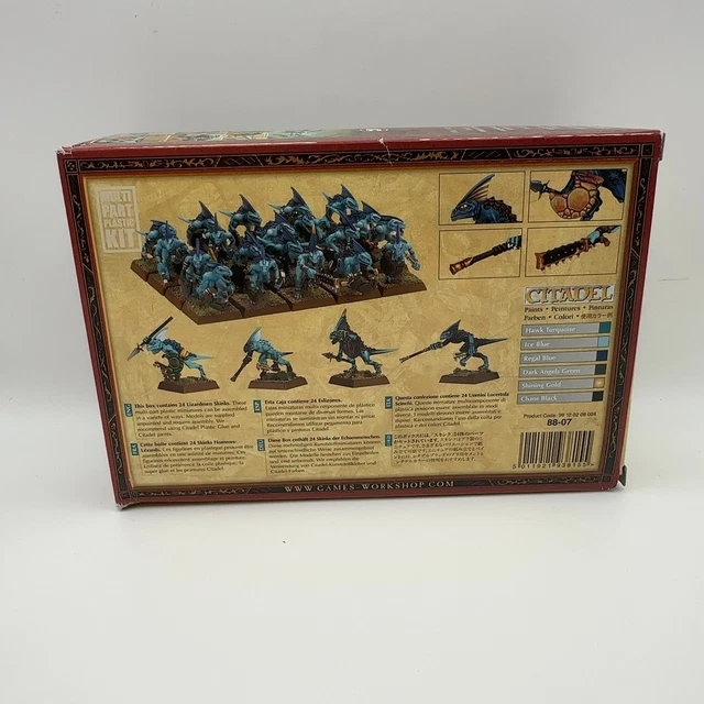 Citadel Riding Lizard WARHAMMER LIZARDMEN SKINKS 24 Miniatures Citadel Multi Part Kit £55.00 ...