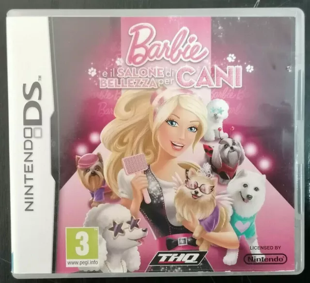 Barbie et le Salon de Beauté des Chiens, Jeux Nintendo 3DS
