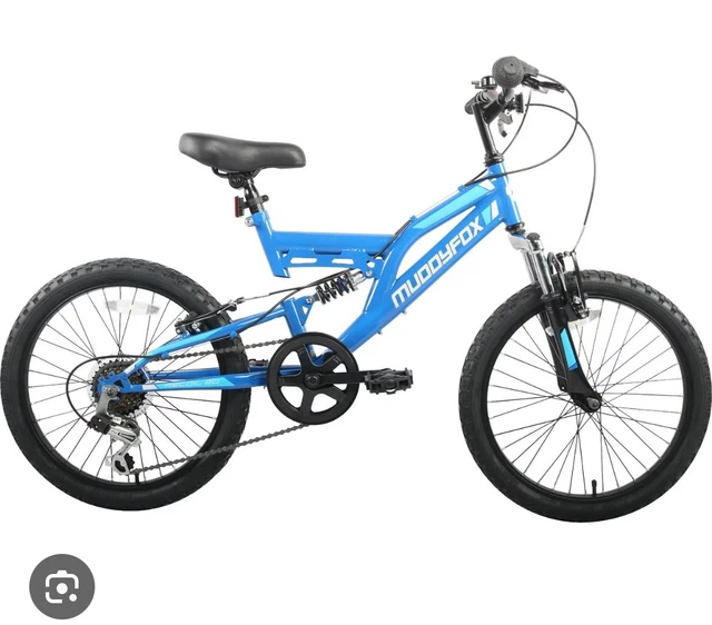MUDDYFOX RECOIL 20 Inch Mountain Bike Blue 6 speed 149.99 PicClick UK