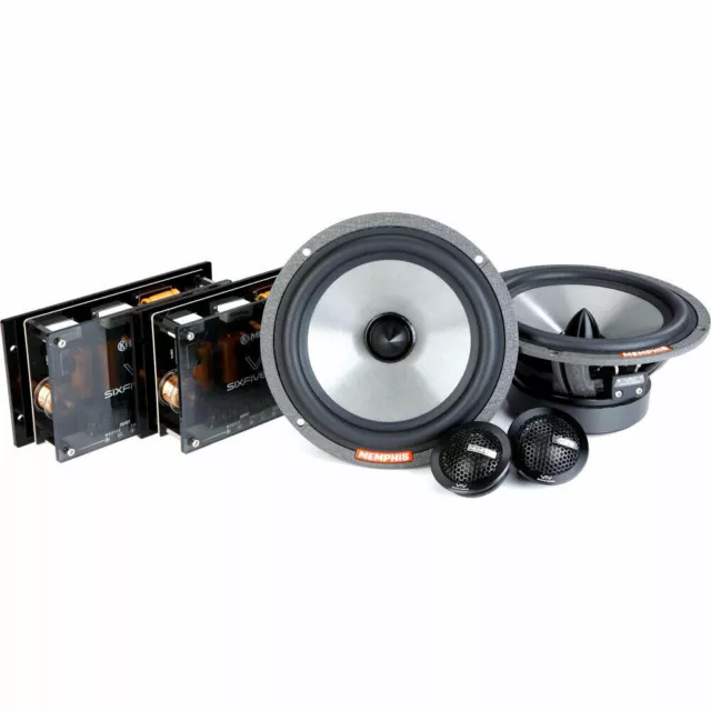 Memphis Audio Viv60C 6-1/2" 2-Way Sixfive-Series Car Component Speaker System