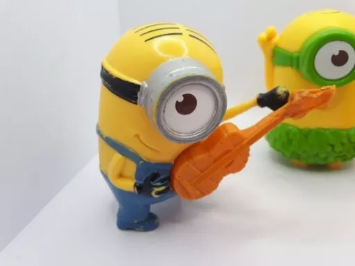 Despicable Me Minions Figurenpaket (funktioniert) 2013/2015 McDonalds Happy Meal Spielzeug 2