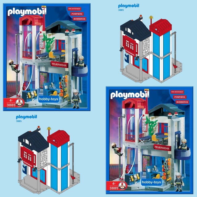 PLAYMOBIL FIRE STATION 3885 3386 3176 Spares SPARE PARTS
