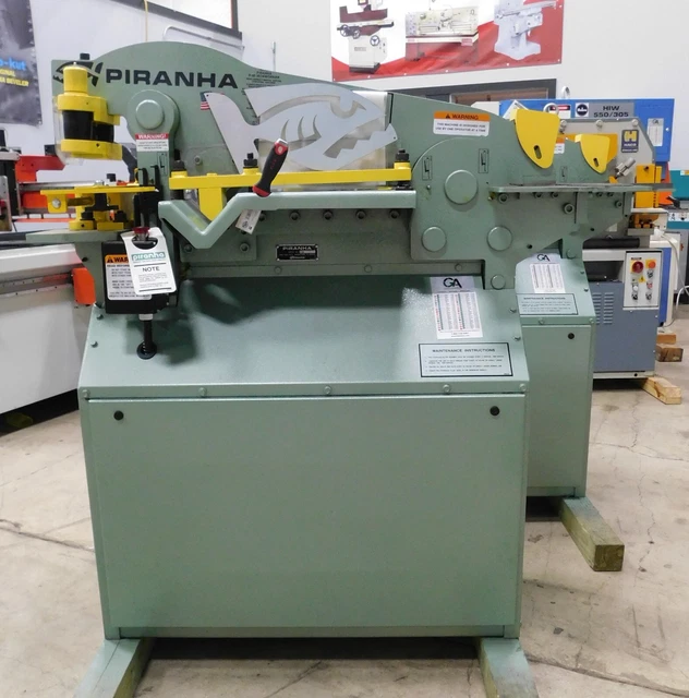 #10776: NEW Piranha P50 Hydraulic Ironworker