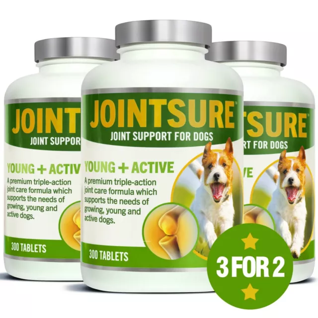 3 For 2 | JOINTSURE Y&A Joint Supplement 300 Tabs Per Pot | RRP £24.99 Each!