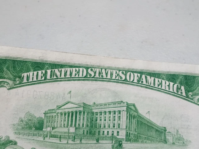 Ten Dollars ($10) Series of 1934 Mule Blue Seal Silver Certificate 9