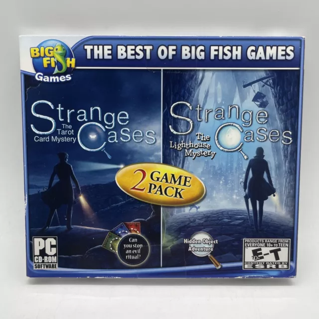 Big Fish Games: Strange cases: The Tarot Card Mystery/The Lighthouse Mystery