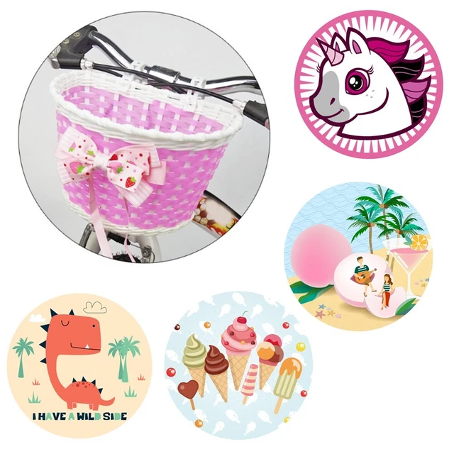 PERSONALIZE YOUR RIDE with 10 Vibrant Bike Stickers Child friendly